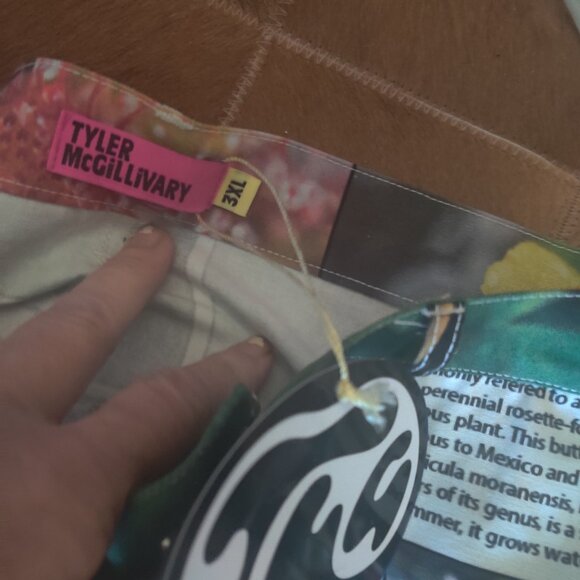 Tyler McGillivary venus flytrap pants size 3xl New - Picture 3 of 4